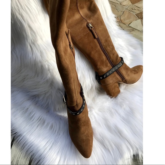 NWB Nine West Suede over the knee boots - Picture 6 of 6